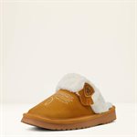 PANTOUFLE ARIAT JACKIE BOUT CARRÉ FEMME 8 CHESTNUT