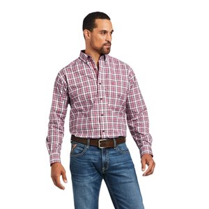 ARIAT PRO JUDSON CLASSIC LONG SLEEVE SHIRT ROSE BUD