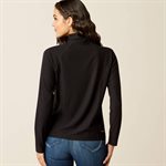 CHANDAIL ARIATTEK FEMME LAGUNA 1 / 4 ZIP LS TOP NOIR XSMALL