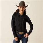 ARIAT SHIRT WOMEN KIRBY PRO BLACK XSMALL