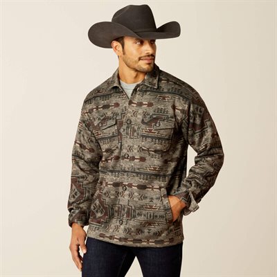 ARIAT JACKET SHIRT CALDWELL BRINDLE FOR MEN SMALL