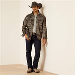 ARIAT JACKET SHIRT CALDWELL BRINDLE FOR MEN SMALL