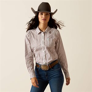 ARIAT SHIRT WOMEN KIRBY WINSOME GEO PRINT