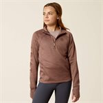 CHANDAIL ARIAT ENFANT TEK TEAM 1 / 2 ZIP TWILIGHT MAUVE XSMALL