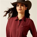 ARIAT SHIRT WOMEN KIRBY PRO TAWNY PORTO SZ..XS