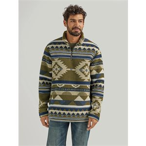 PULLOVER SHERPA MEN WRANGLER ALPINE OLIVE GREEN 