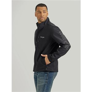 WRANGLER SOFTSHELL JACKET BLACK