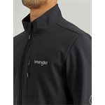 WRANGLER SOFTSHELL JACKET BLACK SMALL