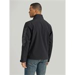 WRANGLER SOFTSHELL JACKET BLACK SMALL