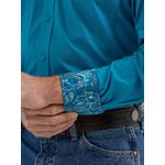 CHEMISE WRANGLER HOMME GEORGE STRAIT TURQUOISE SMALL