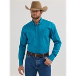 CHEMISE WRANGLER HOMME GEORGE STRAIT TURQUOISE SMALL