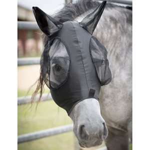 MASQUE A MOUCHE EN LYCRA / ZIP CANADIAN HORSEWARE NOIR