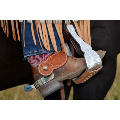 FG ALUMINUM COMPETITOR SHOW WESTERN STIRRUPS