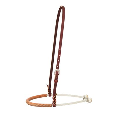 WEAVER LEATHER NOSEBAND SINGLE ROPE