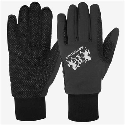 GANTS D'HIVER B VERTIGO THERMO GRIS ET NOIR GR.: 6