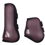 TENDON BOOTS SET FRONT AND REAR QHP BURGUNDY FULL