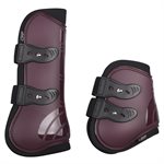 TENDON BOOTS SET FRONT AND REAR QHP BURGUNDY FULL