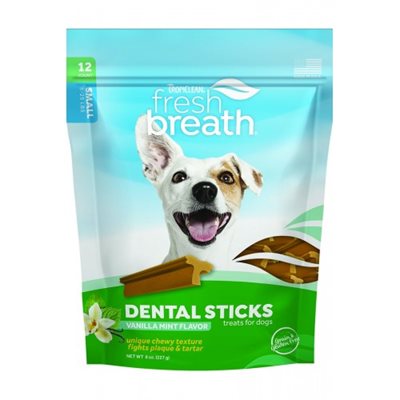 GATERIES TROPICLEAN POUR PETIT CHIEN DENTAL CHEWS ARACHIDE