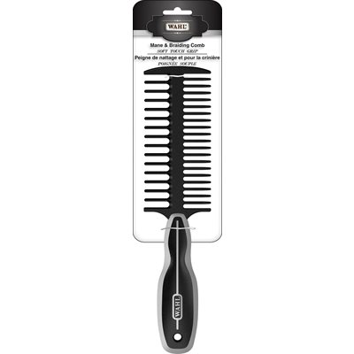 MANE & BRAIDING COMB WAHL BLACK / TAUPE