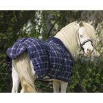 FALABELLA STABLE RUG 200GR BLUE CHECK GR:41