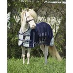 QHP FLY SHEET MASK / NECK FALABELLA NAVY 115CM / 45 INCHES