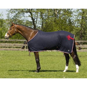 FLEECE RUG QHP ELDORADO NAVY