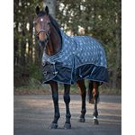 QHP TURNOUT RUG HALF NECK 150GR CLOUDBURST SZ.76