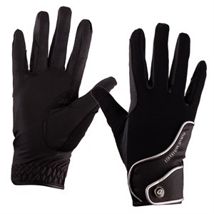 QHP GLOVE SUMMER MESH BLACK