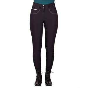 PANTALON QHP ADALYN FULL SEAT EN SILICONE NOIR GR.30 (42)