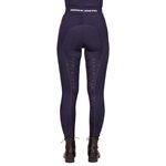 QHP RIDING TIGHTS JADY HALF GRIP SILICON NAVY 22 (34)