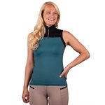 QHP SPORT SHIRT SLEEVELESS JAIDEN TEAL / BLACK LARGE (40)