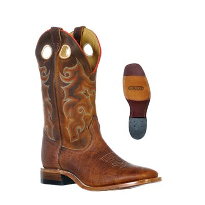 BOULET WESTERN BOOTS MEN 9346 SZ.10 E