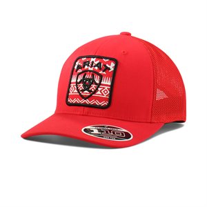 ARIAT CAP RED SOUTHWEST PATCH RED / BLACK / WHITE