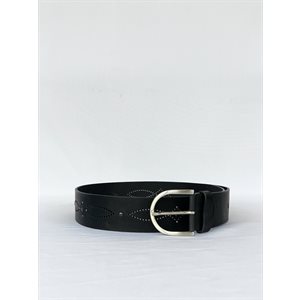 CEINTURE TAILORED SPORTSMAN TROUÉE NOIRE