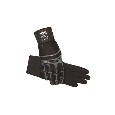 GANTS SSG TECHNICAL SPORT SUPPORT CUFF 8550 NOIR / GRIS GR.7