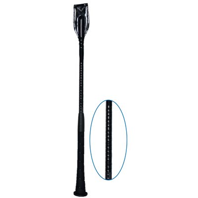 RIDING CROP NOIR 18"