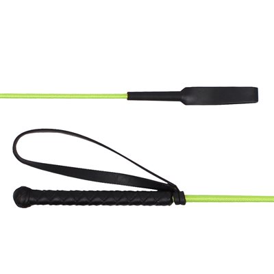 RIDING WHIP BAMBINI LIME 25'' (65CM)