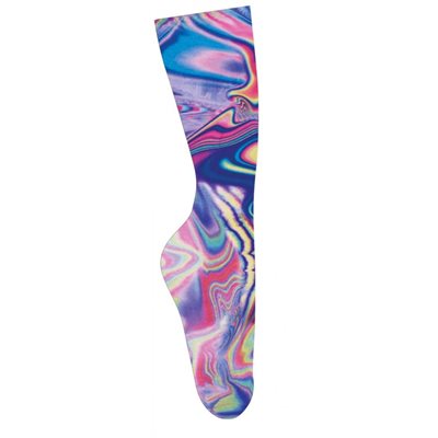 ZOCKS SOCKS LADIES PURPLE OILESCENT