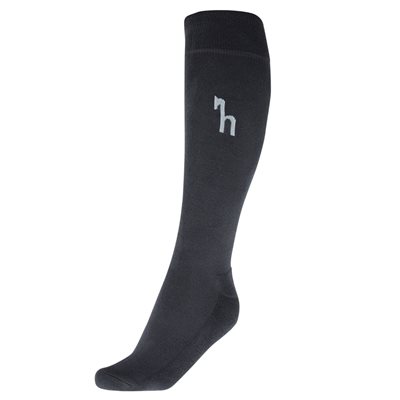 HORZE BAMBOO WINTER KNEE SOCKS CHARCOAL GREY 29-35