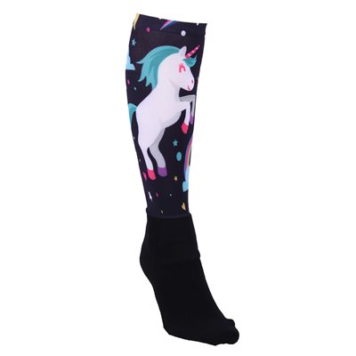 KNEE STOCKING CHERRY NAVY / UNICORN KIDS 30-35