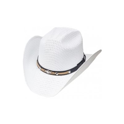 CHAPEAU COWBOY BLANC MEDIUM