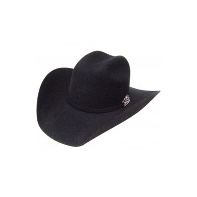 CHAPEAU COWBOY SUEDE NOIR 7 (56)