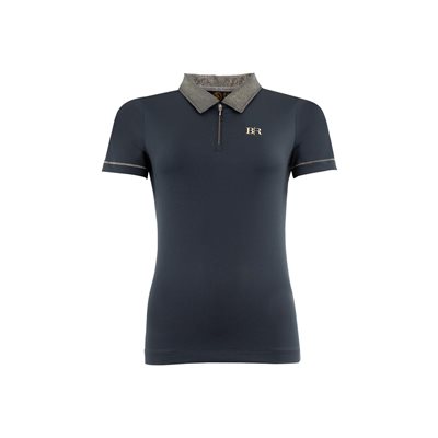 BR ANNABEL POLOSHIRT LADIES BLUEBERRY LARGE