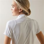 ARIAT SHOW SHIRT LUXE WHITE XSMALL