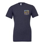 RANCH BRAND T-SHIRT MEN BLUE GREY SZ. MEDIUN