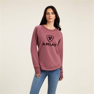 SWEATSHIRT ARIAT FEMME BENICIA WILD GINGER 