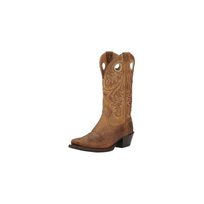 WESTERN BOOTS ARIAT SPORT SQUARE TOE SZ. 8EE