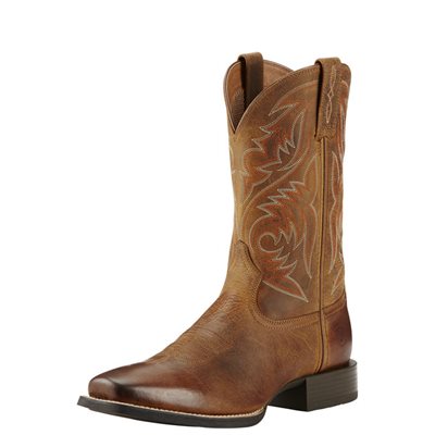 BOTTES WESTERN ARIAT HOMME SPORT HERDSMAN TAN GR.13EE