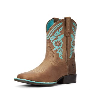 BOTTES WESTERN ENFANT ARIAT CATTLE CATE DISTRESSED BROWN