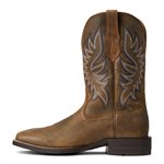 WESTERN ARIAT MEN BOOTS BRANDER BEAR BROWN SZ.10